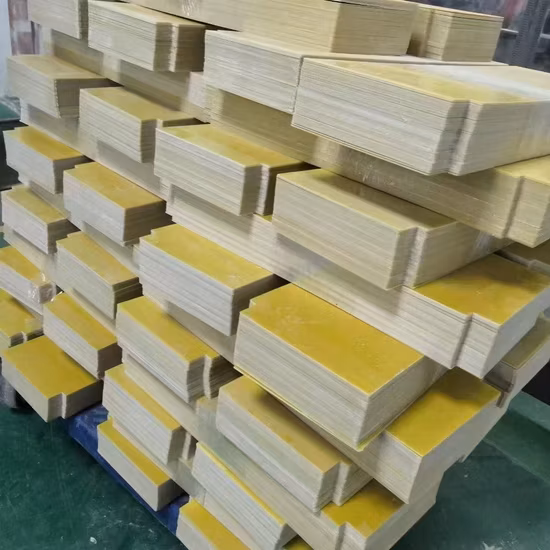 Folha de tecido de fibra de vidro epóxi antiestática 3240 Fr4 G10