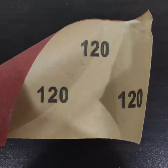 Rolo de lixa de papel Kraft em estoque